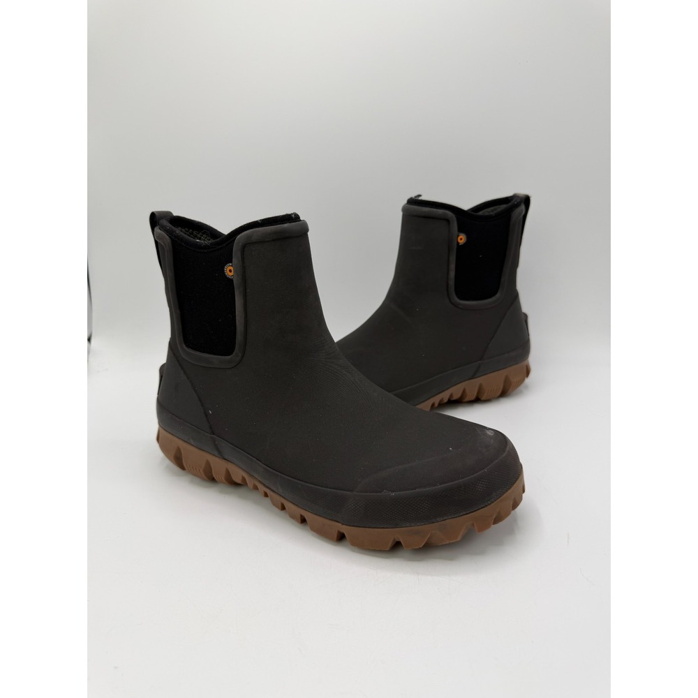 Bogs Arcata Urban Chelsea Winter Boots Dark Brown 72910-201 Mens Size 9 No Box